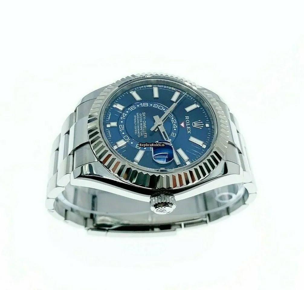 Incredible Replica Rolex Sky-dweller 326934 Caliber 9001 Automatic Movement 42mm Steel Case Mens/unisex Watch - Image 9