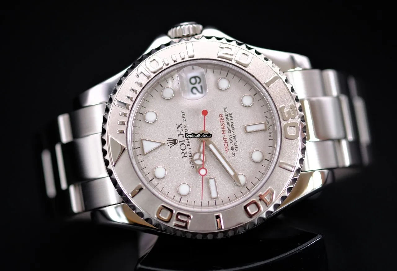 Wonderful Fake Rolex Yacht-master 168622 Caliber 2235 Automatic Movement 35mm Steel Case Mens/unisex Watch