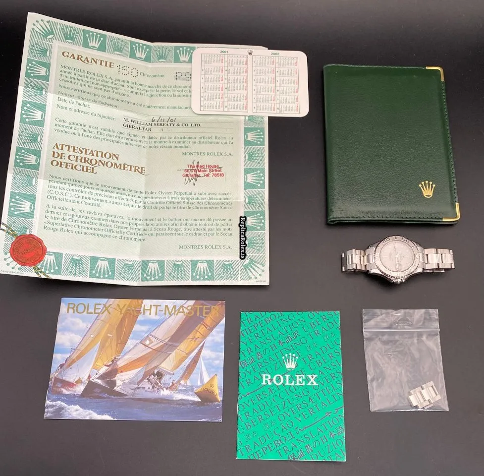 Wonderful Fake Rolex Yacht-master 168622 Caliber 2235 Automatic Movement 35mm Steel Case Mens/unisex Watch - Image 14