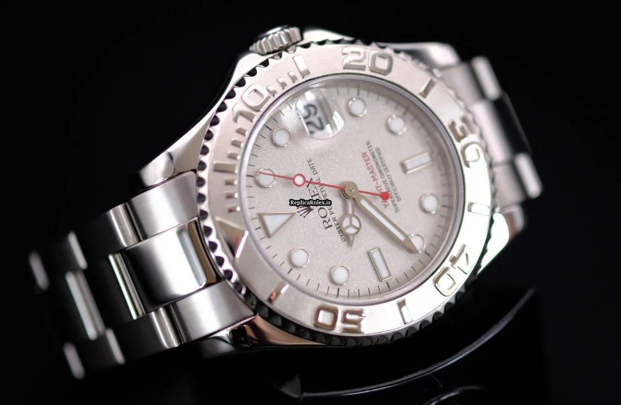 Wonderful Fake Rolex Yacht-master 168622 Caliber 2235 Automatic Movement 35mm Steel Case Mens/unisex Watch - Image 2