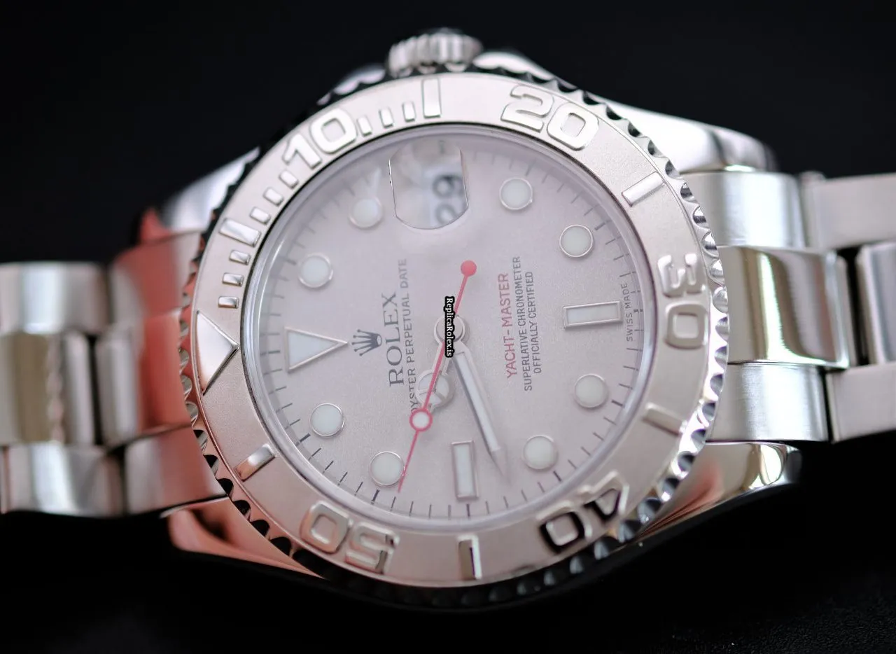 Wonderful Fake Rolex Yacht-master 168622 Caliber 2235 Automatic Movement 35mm Steel Case Mens/unisex Watch - Image 5