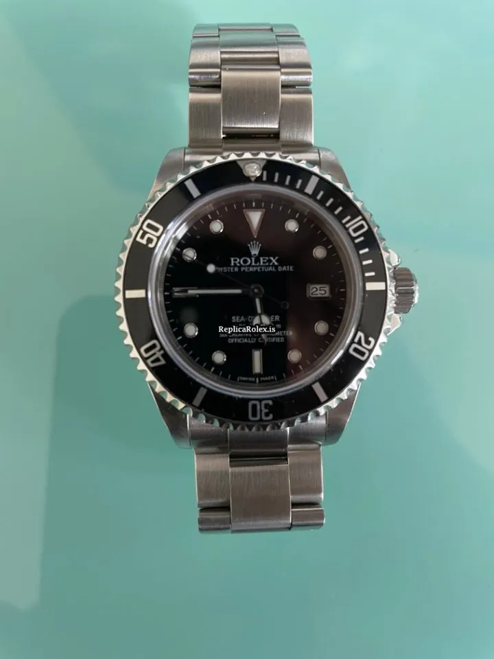 Affordable Replica Rolex Sea-dweller 4000 16600 Caliber 3135 Automatic Movement 40mm Steel Case Mens/unisex Watch - Image 11