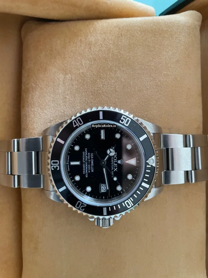 Affordable Replica Rolex Sea-dweller 4000 16600 Caliber 3135 Automatic Movement 40mm Steel Case Mens/unisex Watch - Image 2