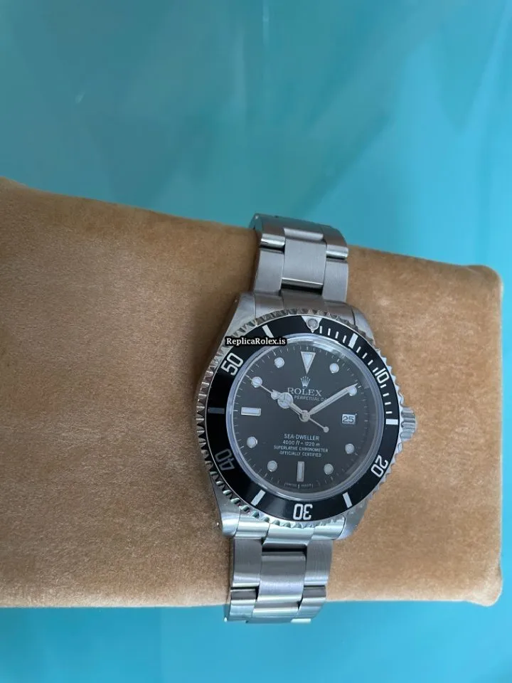 Affordable Replica Rolex Sea-dweller 4000 16600 Caliber 3135 Automatic Movement 40mm Steel Case Mens/unisex Watch - Image 7