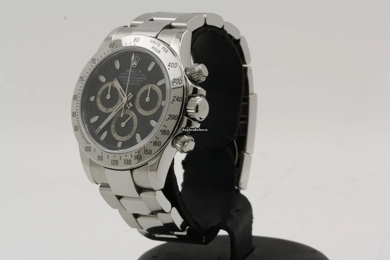 Marvellous Replica Rolex Daytona 116520 Caliber 4130 Automatic Movement 40mm Steel Case Mens/unisex Watch - Image 2
