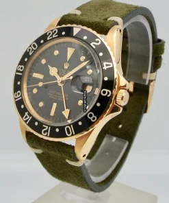 Fabulous Replica Rolex Gmt-master 1675 Caliber 1570 Automatic Movement 40mm Yellow Gold Case Mens/unisex Watch