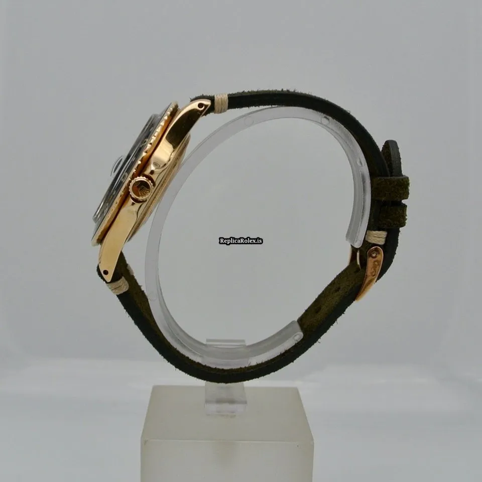 Fabulous Replica Rolex Gmt-master 1675 Caliber 1570 Automatic Movement 40mm Yellow Gold Case Mens/unisex Watch - Image 3