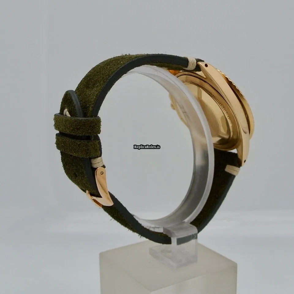 Fabulous Replica Rolex Gmt-master 1675 Caliber 1570 Automatic Movement 40mm Yellow Gold Case Mens/unisex Watch - Image 6