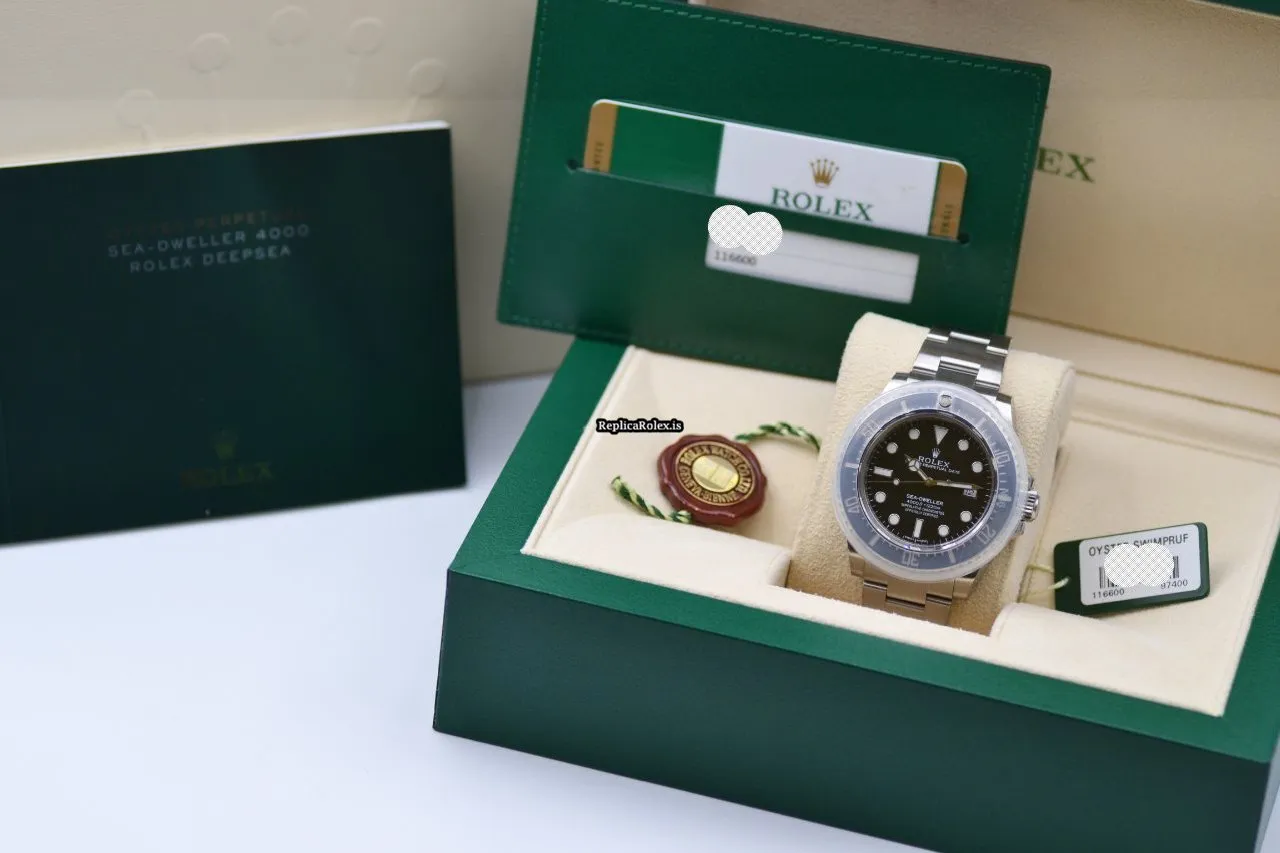 Affordable Replica Rolex Sea-dweller 4000 116600 Caliber 3135 Automatic Movement 40mm Steel Case Mens/unisex Watch - Image 11
