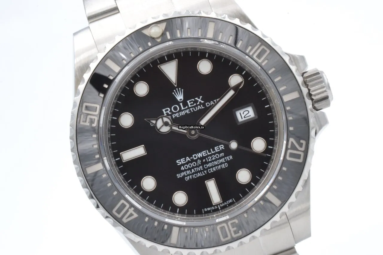 Affordable Replica Rolex Sea-dweller 4000 116600 Caliber 3135 Automatic Movement 40mm Steel Case Mens/unisex Watch - Image 2