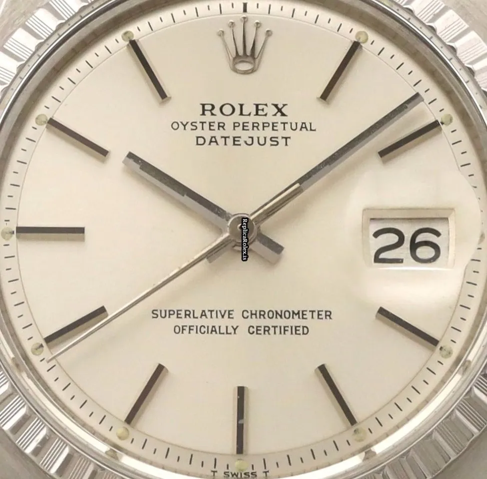 Fantastic Fake Rolex Datejust 1603 Caliber 1570 Automatic Movement 36mm Steel Case Mens/unisex Watch - Image 2
