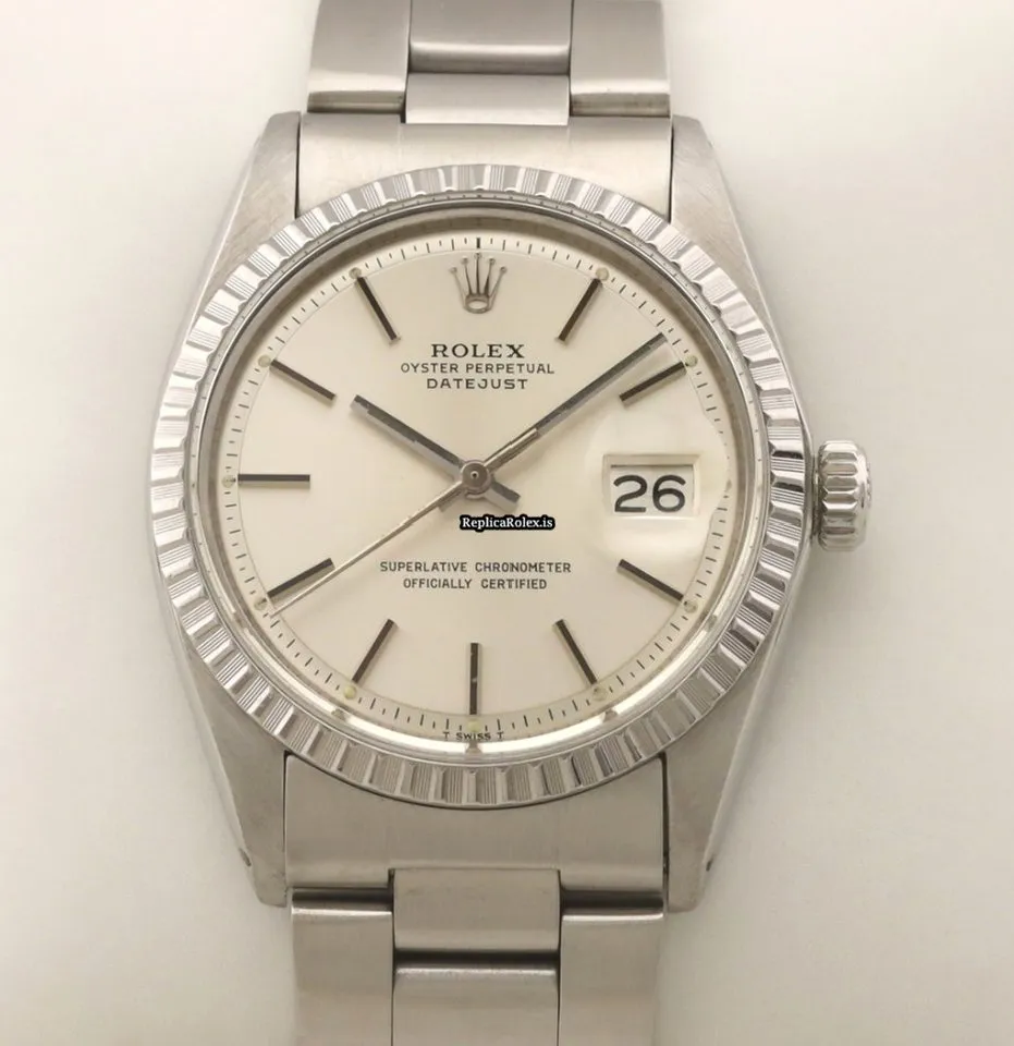 Fantastic Fake Rolex Datejust 1603 Caliber 1570 Automatic Movement 36mm Steel Case Mens/unisex Watch - Image 3