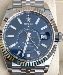 Durable Replica Rolex Sky-dweller 326934 Caliber 9001 Automatic Movement 42mm Steel Case Mens/unisex Watch