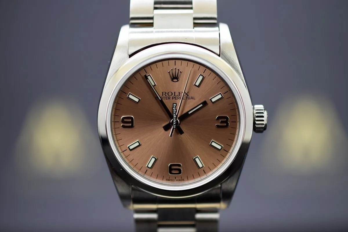 Defect Copy Rolex Oyster Perpetual 31 77080 Caliber 2230-31 Automatic Movement 31mm Steel Case Watch - Image 10