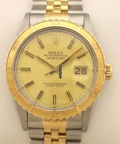 Durable Fake Rolex Datejust Turn-o-graph 16253 Caliber 3035 Automatic Movement 36mm Gold/steel Case Mens/unisex Watch