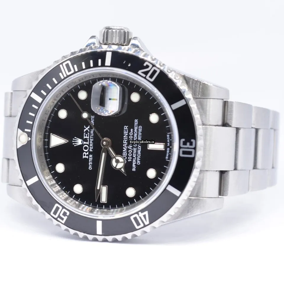 Amazing Replica Rolex Submariner Date 16610 Caliber 3135 Automatic Movement 40mm Steel Case Mens/unisex Watch - Image 2