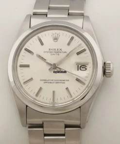 Suitable Replica Rolex Oyster Perpetual Date 1500 Caliber 1570 Automatic Movement 34mm Steel Case Mens/unisex Watch