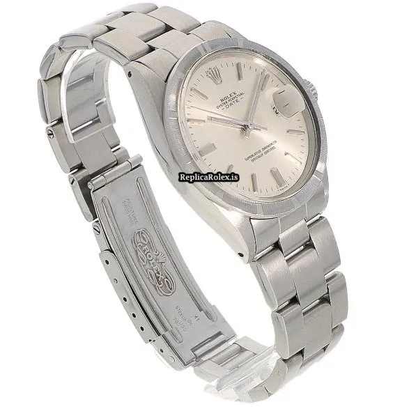 Well Made Replicas Rolex Oyster Perpetual Date 1501 Caliber 1570 Automatic Movement 34x42mm Steel Case Mens/unisex Watch - Image 2