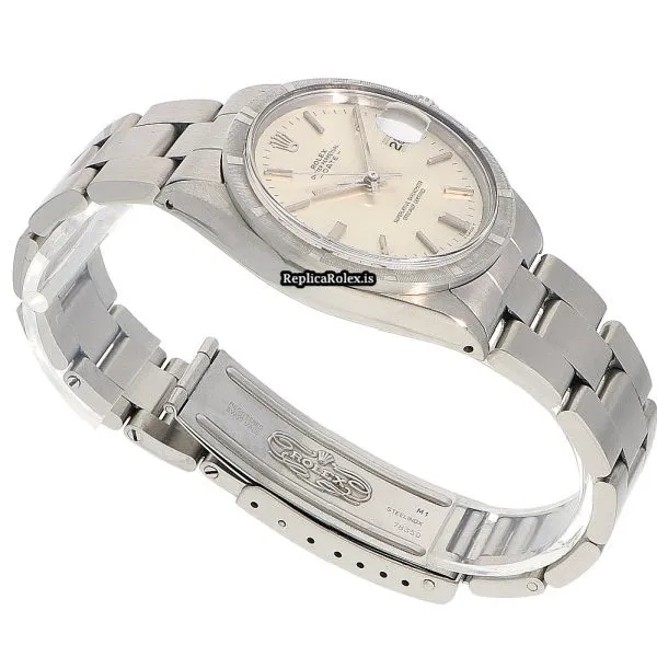 Well Made Replicas Rolex Oyster Perpetual Date 1501 Caliber 1570 Automatic Movement 34x42mm Steel Case Mens/unisex Watch - Image 4