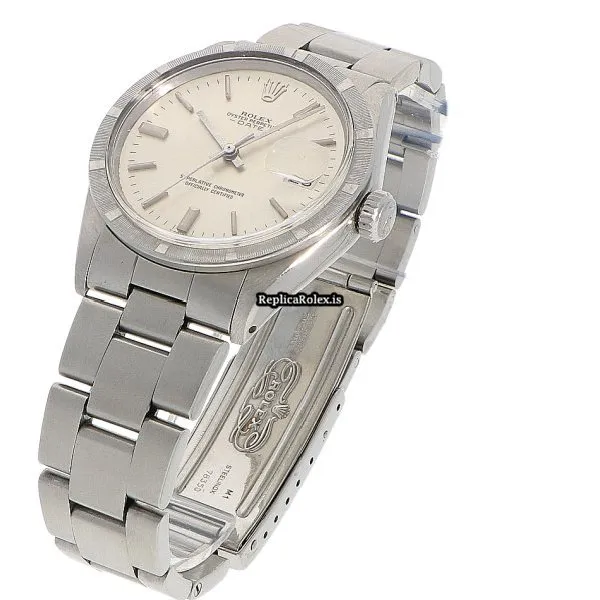 Well Made Replicas Rolex Oyster Perpetual Date 1501 Caliber 1570 Automatic Movement 34x42mm Steel Case Mens/unisex Watch - Image 5