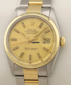 Fantastic Replica Rolex Datejust 16003 Caliber 3035 Automatic Movement 36mm Gold/steel Case Mens/unisex Watch