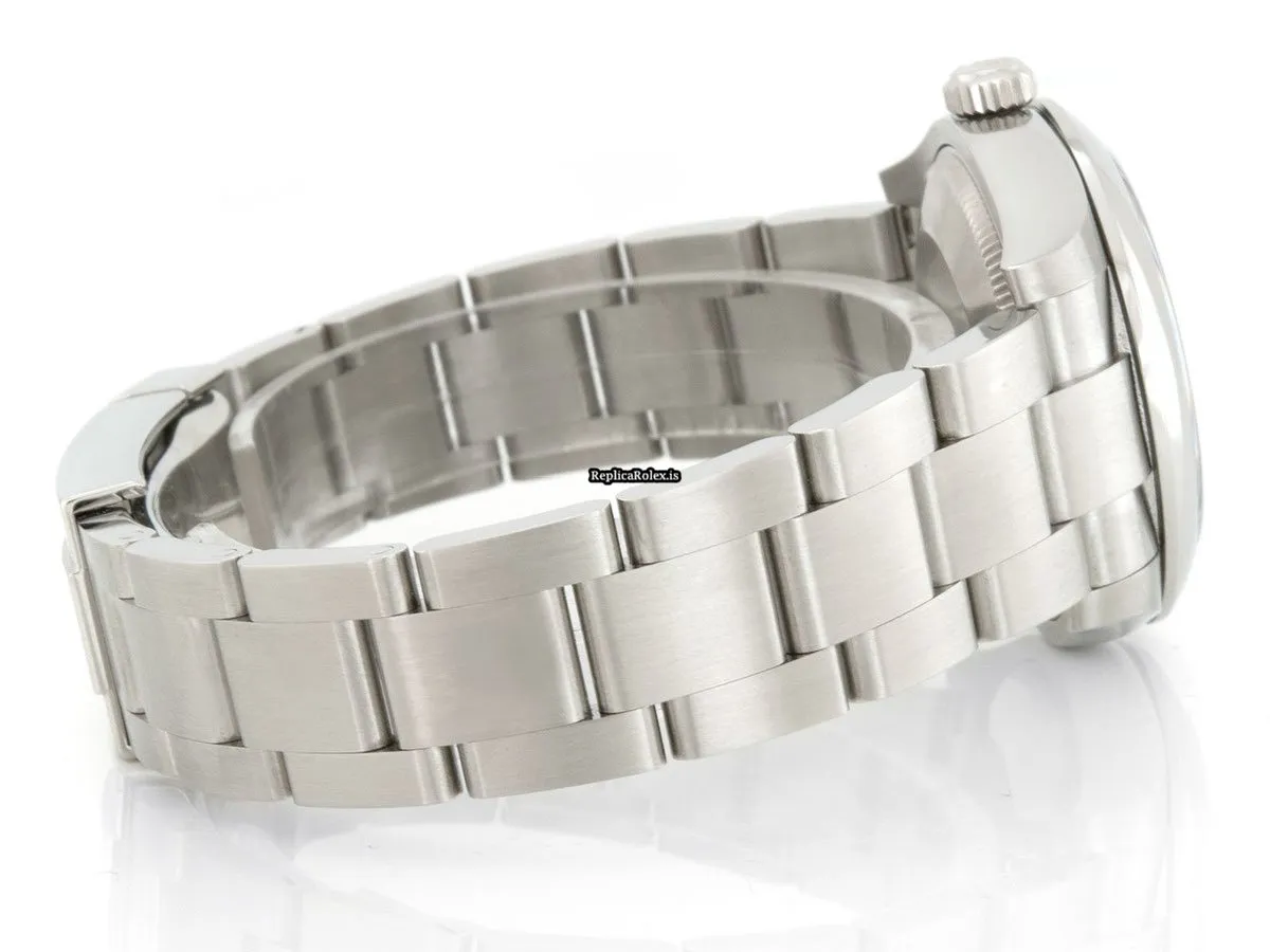 Discount Replica Rolex Oyster Perpetual 31 177200 Automatic Movement 31mm Steel Case Womens Watch - Image 4