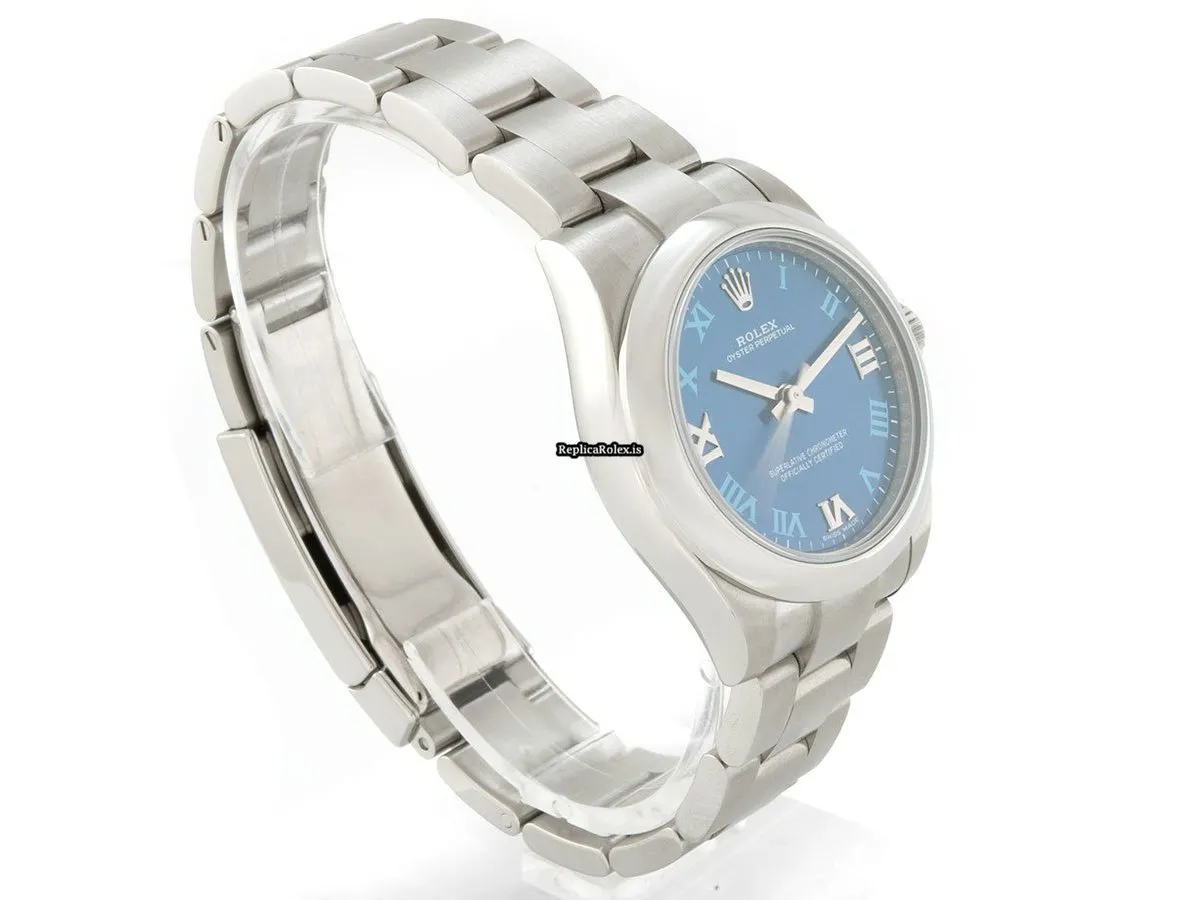 Discount Replica Rolex Oyster Perpetual 31 177200 Automatic Movement 31mm Steel Case Womens Watch - Image 7