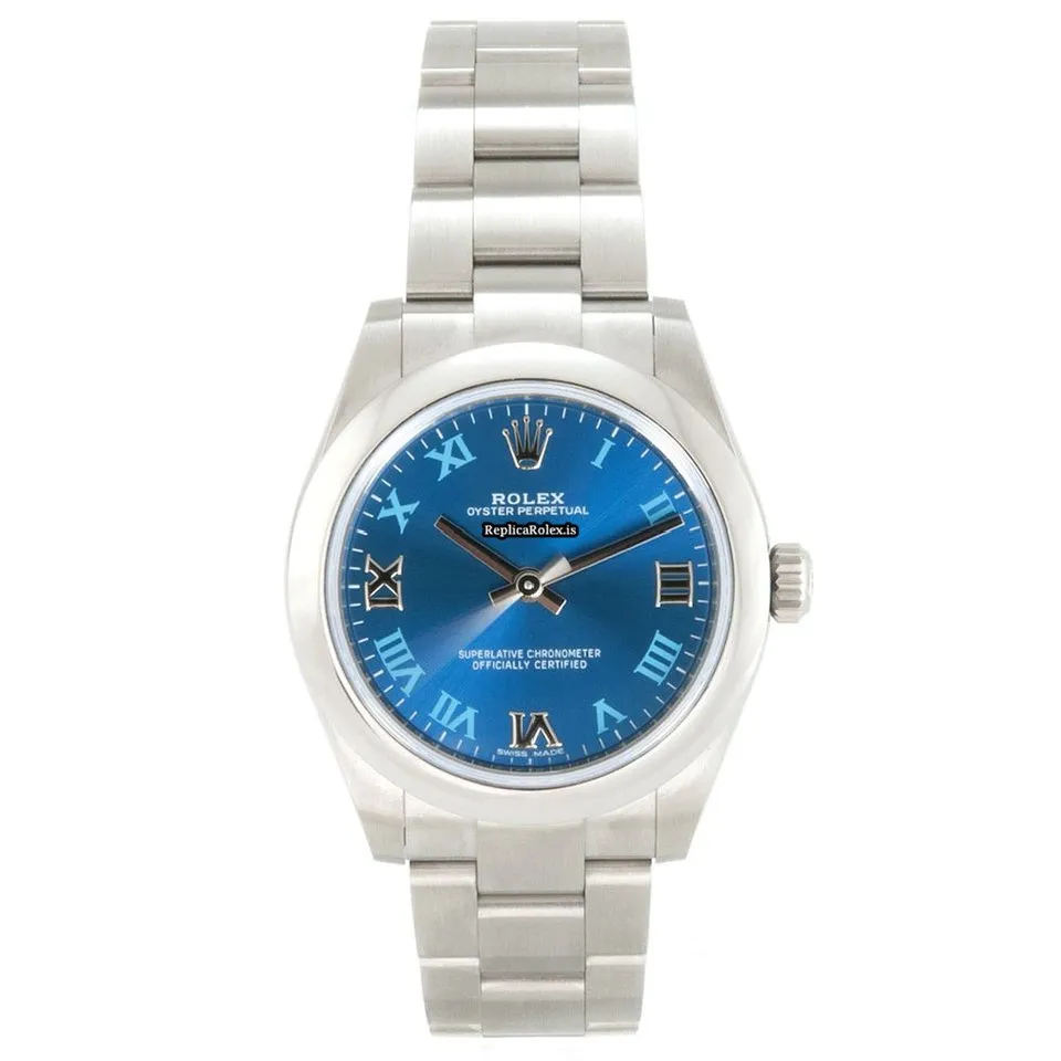 Discount Replica Rolex Oyster Perpetual 31 177200 Automatic Movement 31mm Steel Case Womens Watch - Image 9