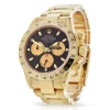 Cool Replica Rolex Daytona 116528 Caliber 4130 Automatic Movement 40mm Yellow Gold Case Mens/unisex Watch