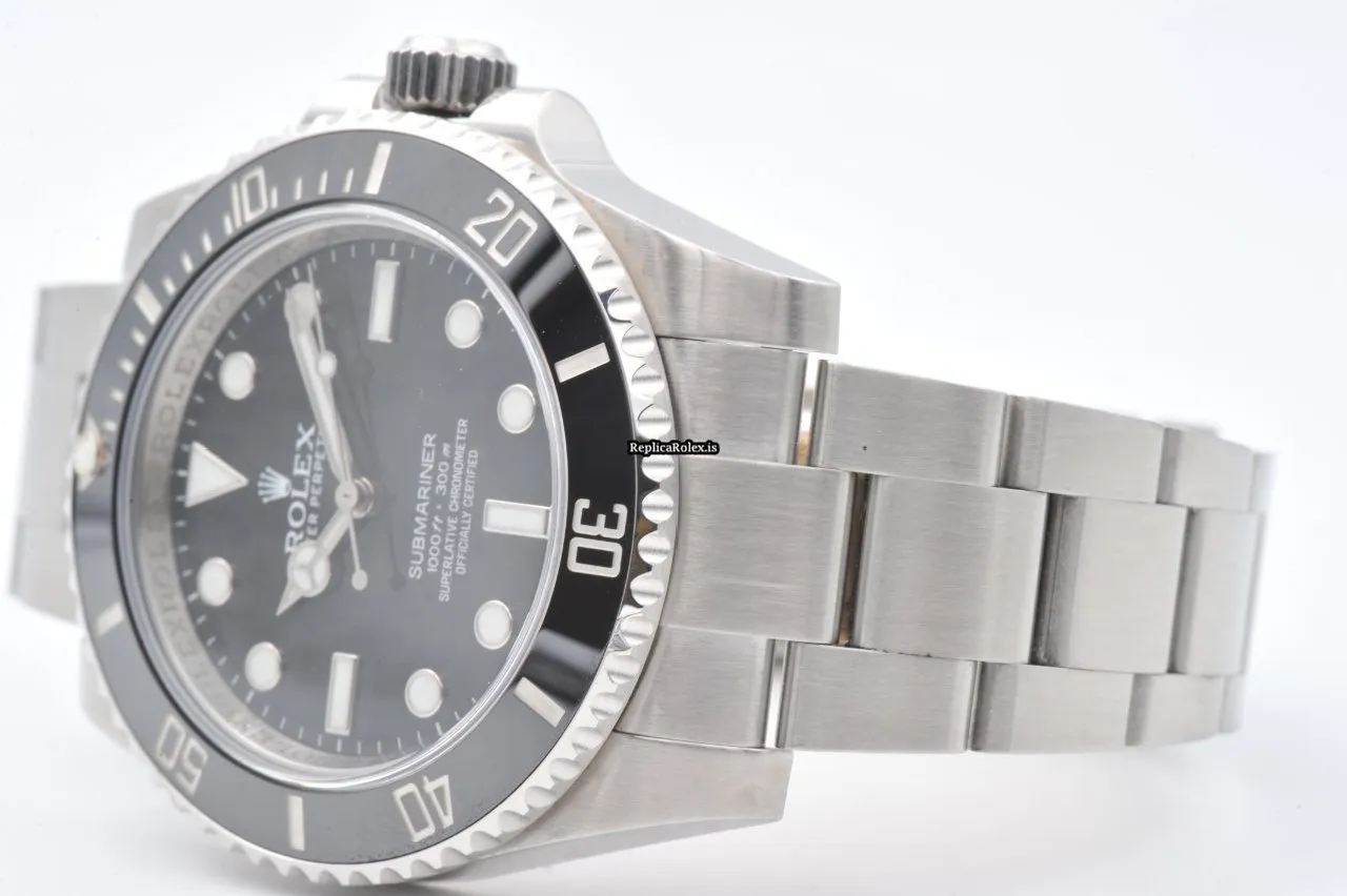 Remarkable Replica Rolex Submariner 114060 Caliber 3130 Automatic Movement 40mm Steel Case Mens/unisex Watch - Image 4