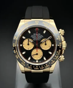 Fine Replica Rolex Daytona 116518ln Caliber 4130 Automatic Movement 40mm Yellow Gold Case Mens/unisex Watch