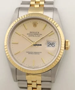 High-end Replica Rolex Datejust 16233 Caliber 3135 Automatic Movement 36mm Gold/steel Case Mens/unisex Watch