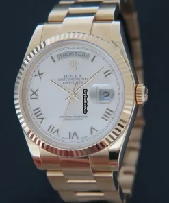 Design Replica Rolex Day-date 36 118208 Automatic Movement 36mm Yellow Gold Case Mens/unisex Watch