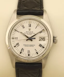 Well Made Replica Rolex Oyster Perpetual Date 1500 Caliber 1570 Automatic Movement 34mm Steel Case Mens/unisex Watch