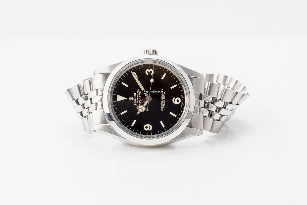 Quality Fake Rolex Explorer 1016 Caliber 1570 Automatic Movement 36mm Steel Case Mens/unisex Watch - Image 5