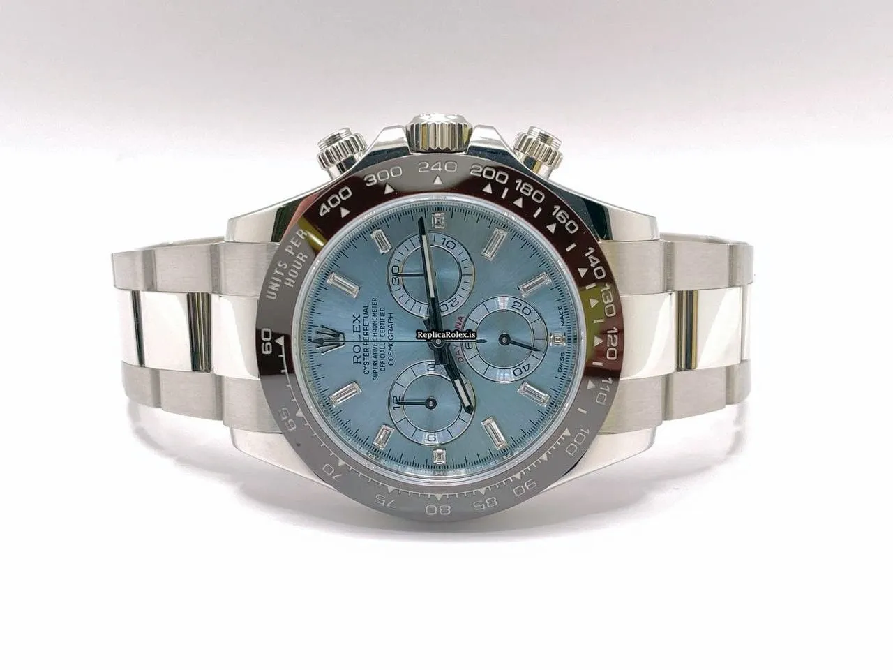 Superb Replica Rolex Daytona 116506-0002 Caliber 4130 Automatic Movement 40mm Platinum Case Mens/unisex Watch