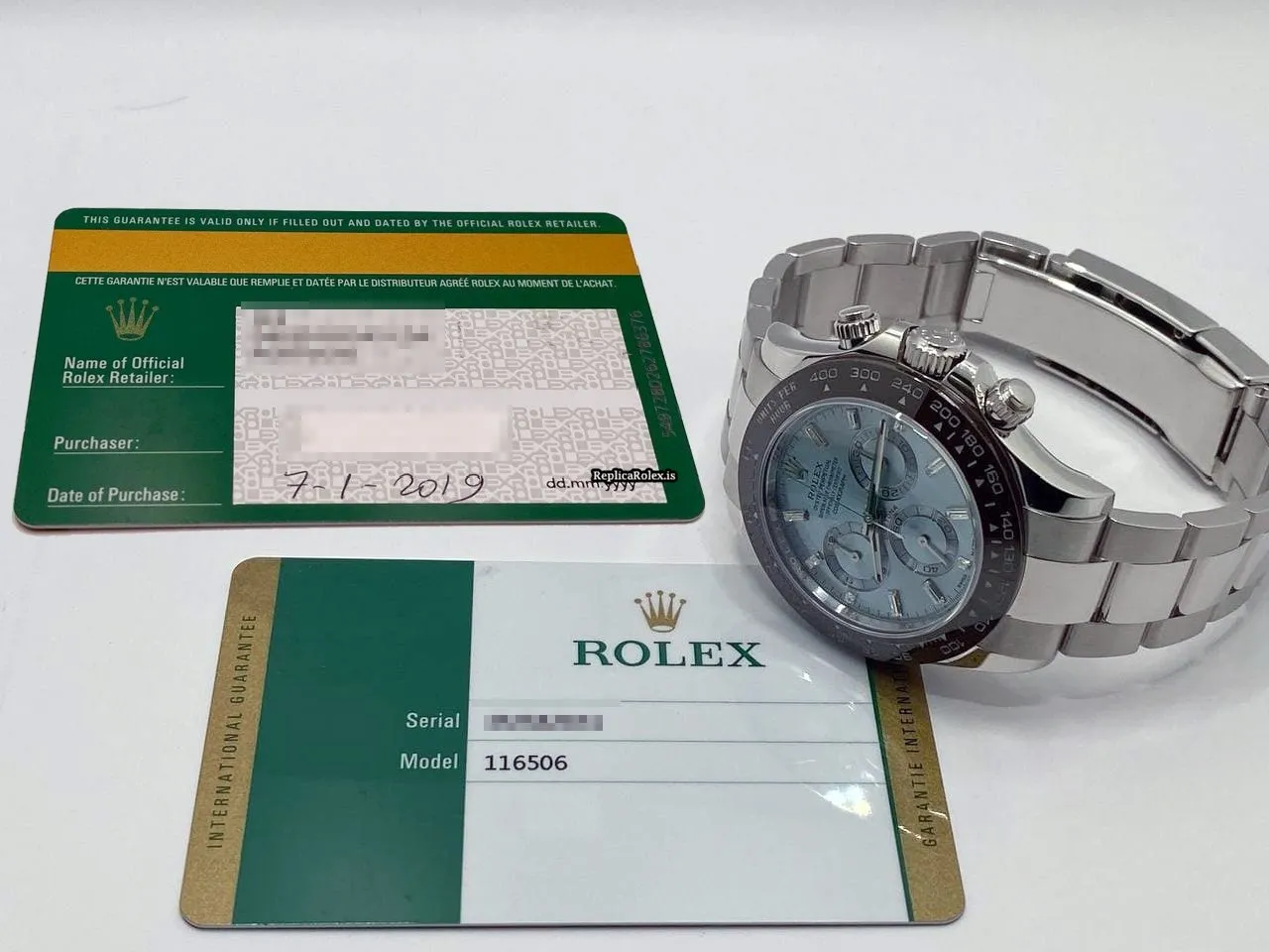 Superb Replica Rolex Daytona 116506-0002 Caliber 4130 Automatic Movement 40mm Platinum Case Mens/unisex Watch - Image 7