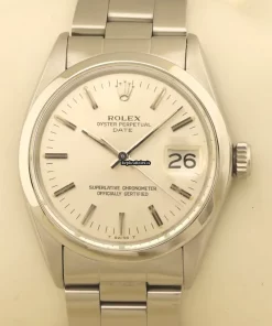 Defect Replica Rolex Oyster Perpetual Date 1500 Caliber 1570 Automatic Movement 34mm Steel Case Mens/unisex Watch