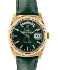 Good Replica Rolex Day-date 36 118138 Caliber 3155 Automatic Movement 36mm Yellow Gold Case Mens/unisex Watch