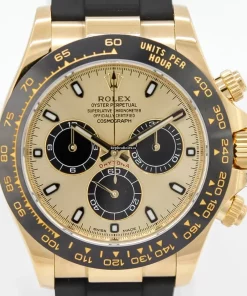 Lovely Fakes Rolex Daytona 116518ln Caliber 4130 Automatic Movement 40mm Yellow Gold Case Mens/unisex Watch