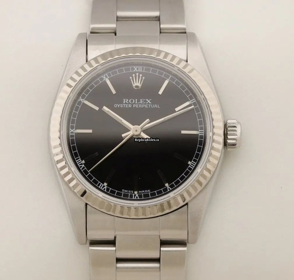 Lovely Fake Rolex Oyster Perpetual 31 67514 Caliber 2130 Automatic Movement 31mm Steel Case Womens Watch - Image 3