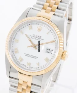 1:1 Replicas Rolex Datejust 16233 Caliber 3135 Automatic Movement 36mm Gold/steel Case Mens/unisex Watch