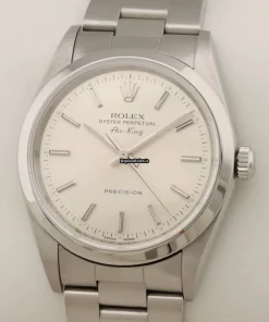 Suitable Fake Rolex Air King Precision 14000m Caliber 3130 Automatic Movement 34mm Steel Case Mens/unisex Watch