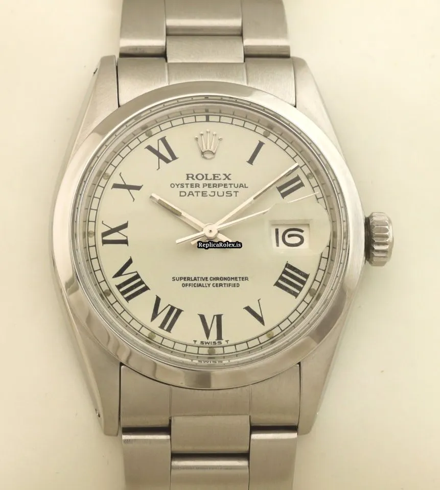 Superior Replica Rolex Datejust 1600 Caliber 1570 Automatic Movement 36mm Steel Case Mens/unisex Watch - Image 3