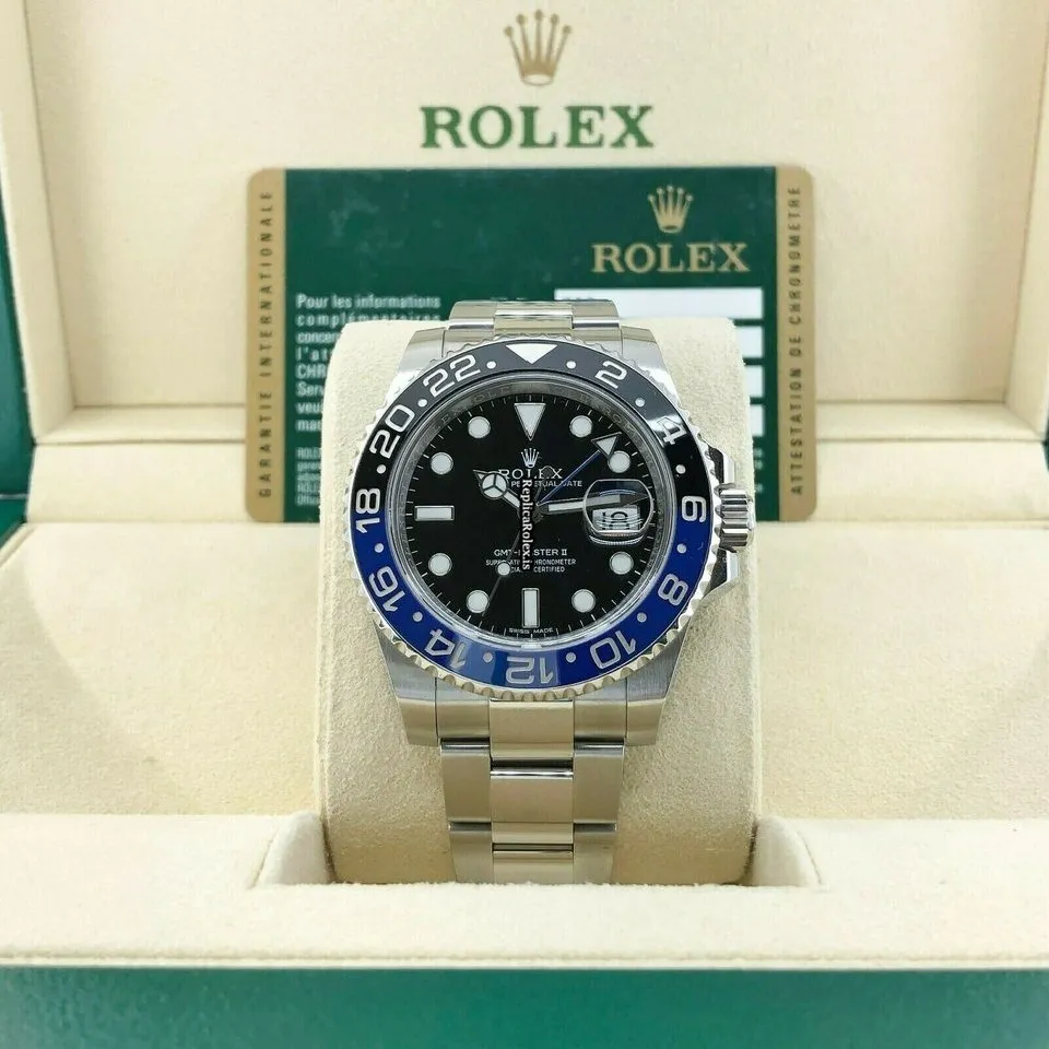 Well Made Replica Rolex Gmt-master II 116710blnr Caliber 3186 Automatic Movement 40mm Steel Case Mens/unisex Watch