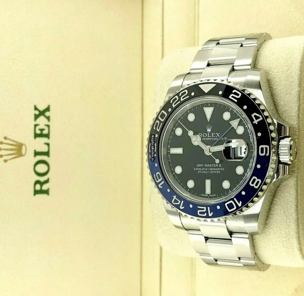 Well Made Replica Rolex Gmt-master II 116710blnr Caliber 3186 Automatic Movement 40mm Steel Case Mens/unisex Watch - Image 3