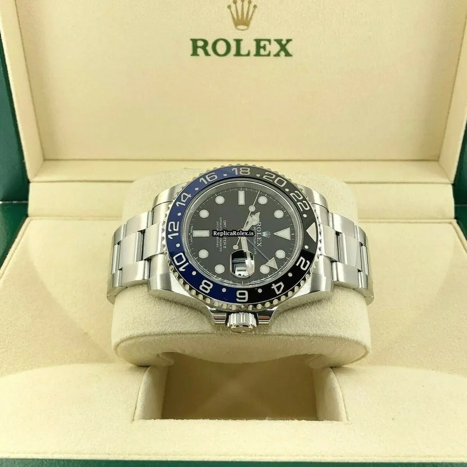 Well Made Replica Rolex Gmt-master II 116710blnr Caliber 3186 Automatic Movement 40mm Steel Case Mens/unisex Watch - Image 6