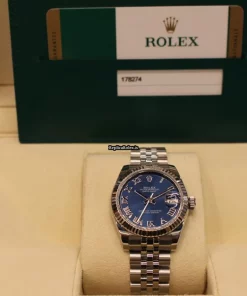 Wonderful Fake Rolex Lady-datejust 178274 Caliber 2235 Automatic Movement 31mm White Gold Case Womens Watch