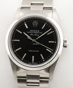 Swiss Replica Rolex Air King Precision 14000 Caliber 3130 Automatic Movement 34mm Steel Case Mens/unisex Watch