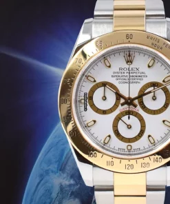 Attractive Replica Rolex Daytona 116523 Caliber 4130 Automatic Movement 40mm Gold/steel Case Mens/unisex Watch